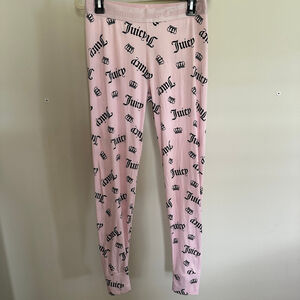 Women's Juicy Couture Pink Sleepwear Pants Size M